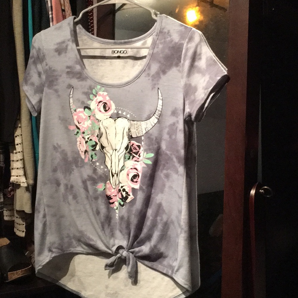 Tie dye bongo shirt